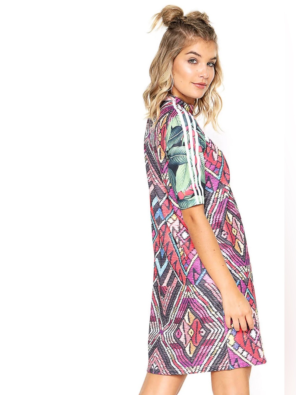 Adidas Originals x FARM Rio Brazilian MultiColor Dress
